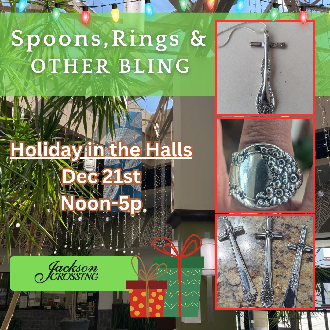 Holiday in the Halls promotion for Spoons, Rings & Other Bling